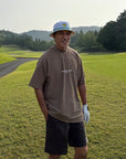 [WAAC x KAJIMURA] Men's Half Pants - Brown - Erthe Golf