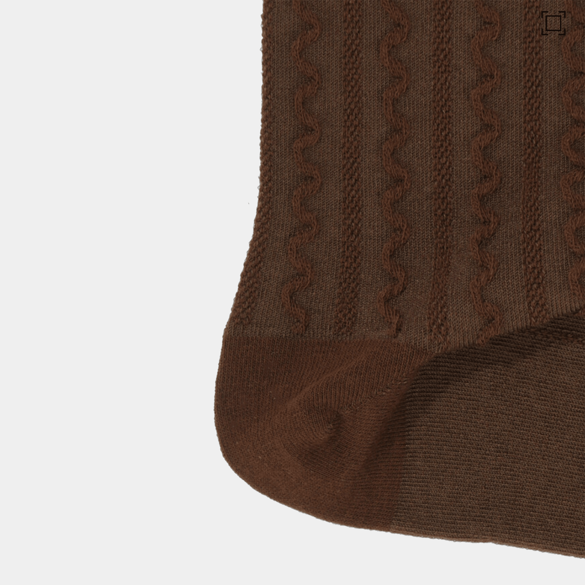 Women's Contrast Ankle Socks - Dark Brown - Erthe Golf