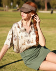 Women's Skort - Green - Erthe Golf