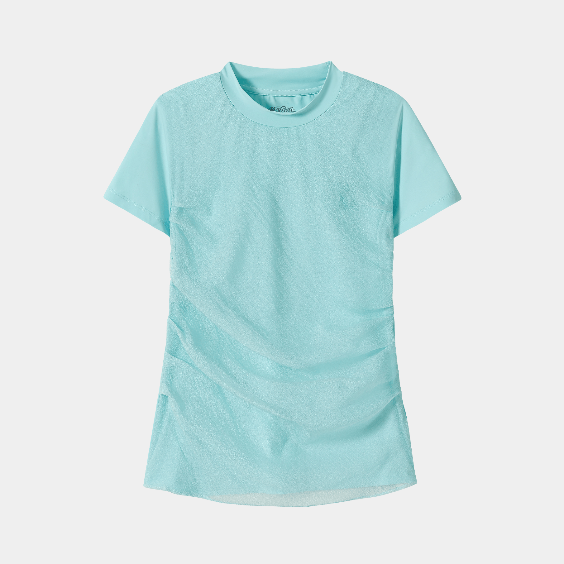 Women's Lightweight T-Shirt - Aqua Blue - Erthe Golf