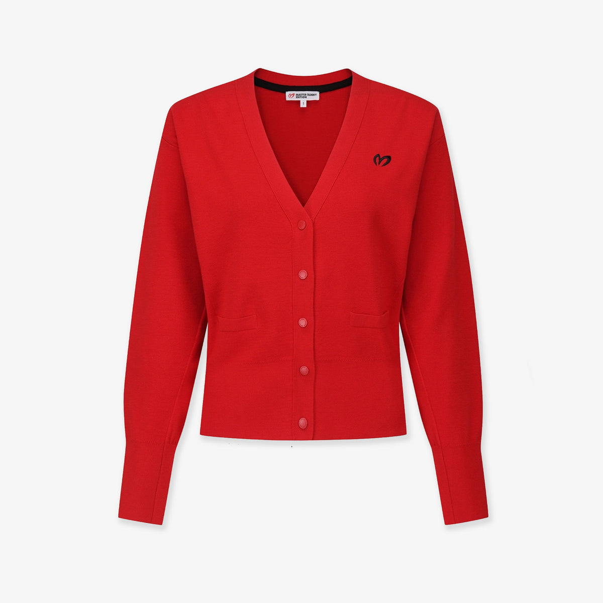 Master Bunny Edition Women's Cardigan - Red - Erthe Golf