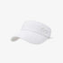 White baseball cap with a logo on a white background