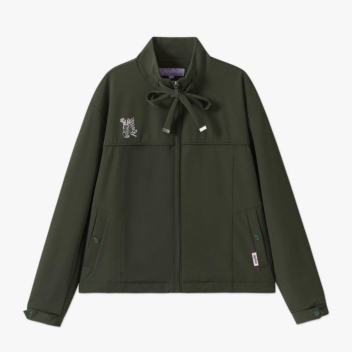 Keypote Women's Windproof Jacket - Forest Green