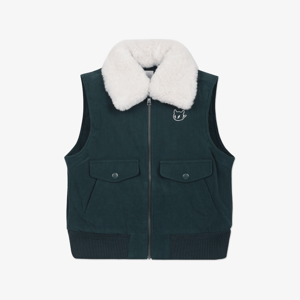 WAAC Women Winter Vest - Green - Erthe Golf
