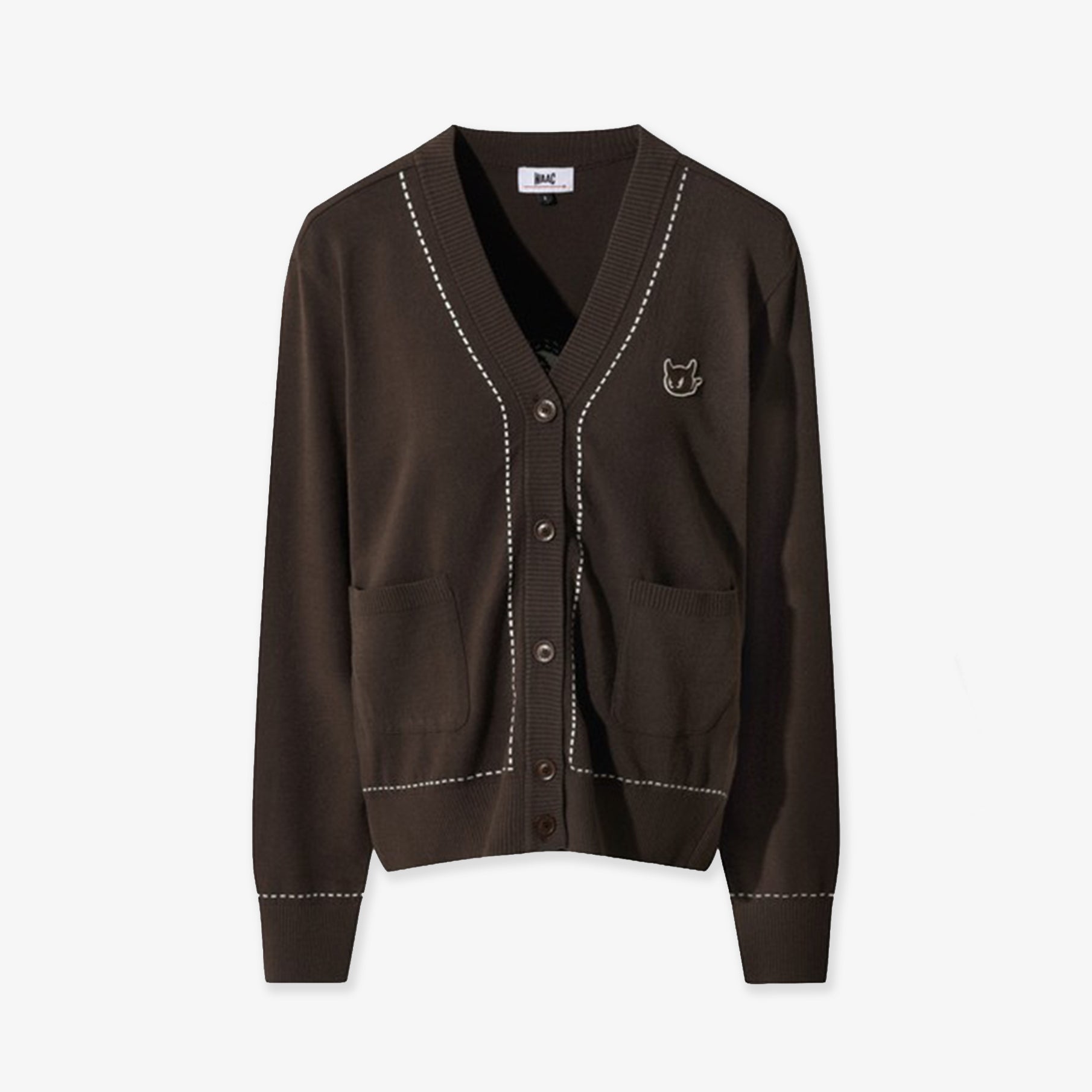 WAAC Women's Cardigan - Brown - Erthe Golf