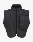 Pearly Gates Women's Nylon Zip Vest _“ lightweight, wind-resistant, perfect for golf layering.