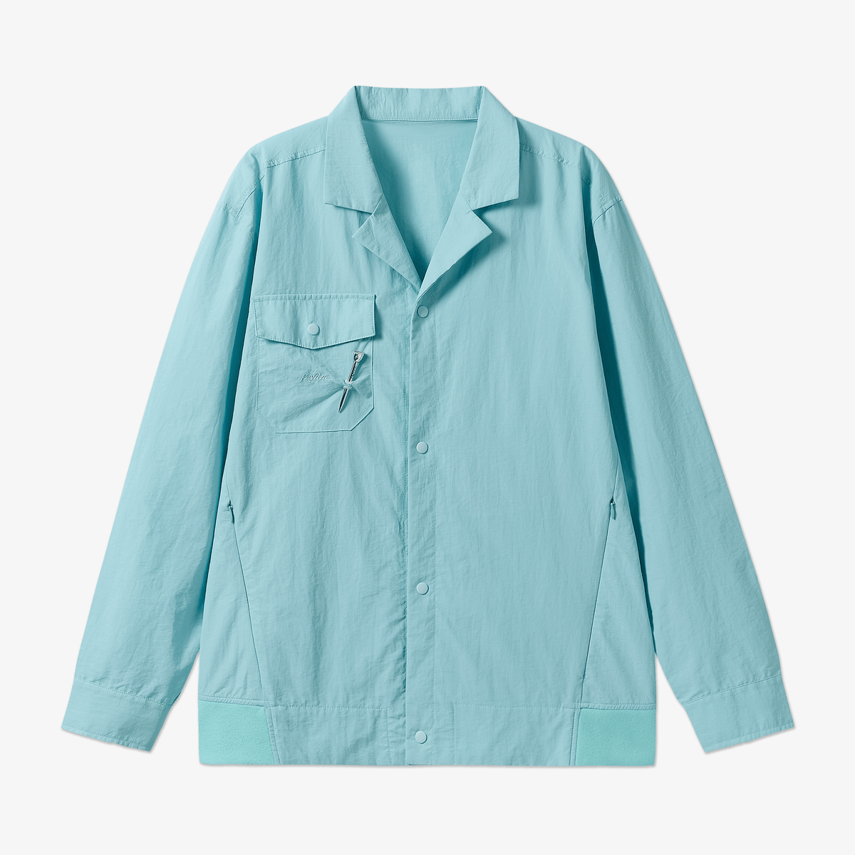 Keypote Men's Light Jacket Shirt - Blue