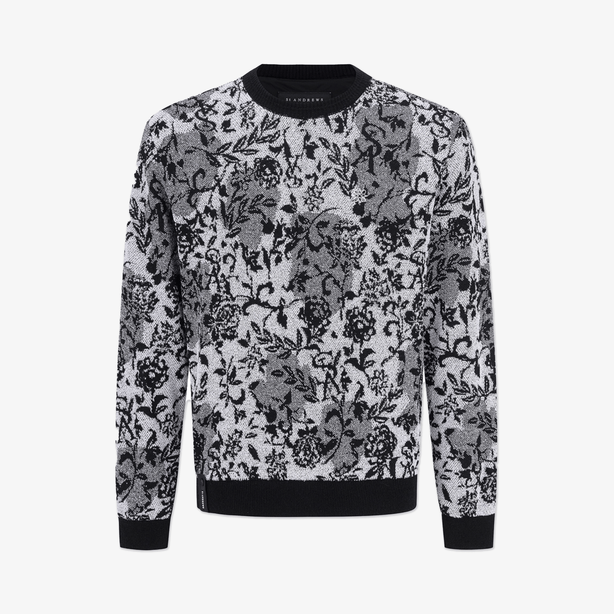 St. Andrews Men's Floral Sweater - Erthe Golf