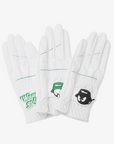 3-pack synthetic leather golf gloves with bucket wrist, featuring partial punching for excellent ventilation and a comfortable fit.