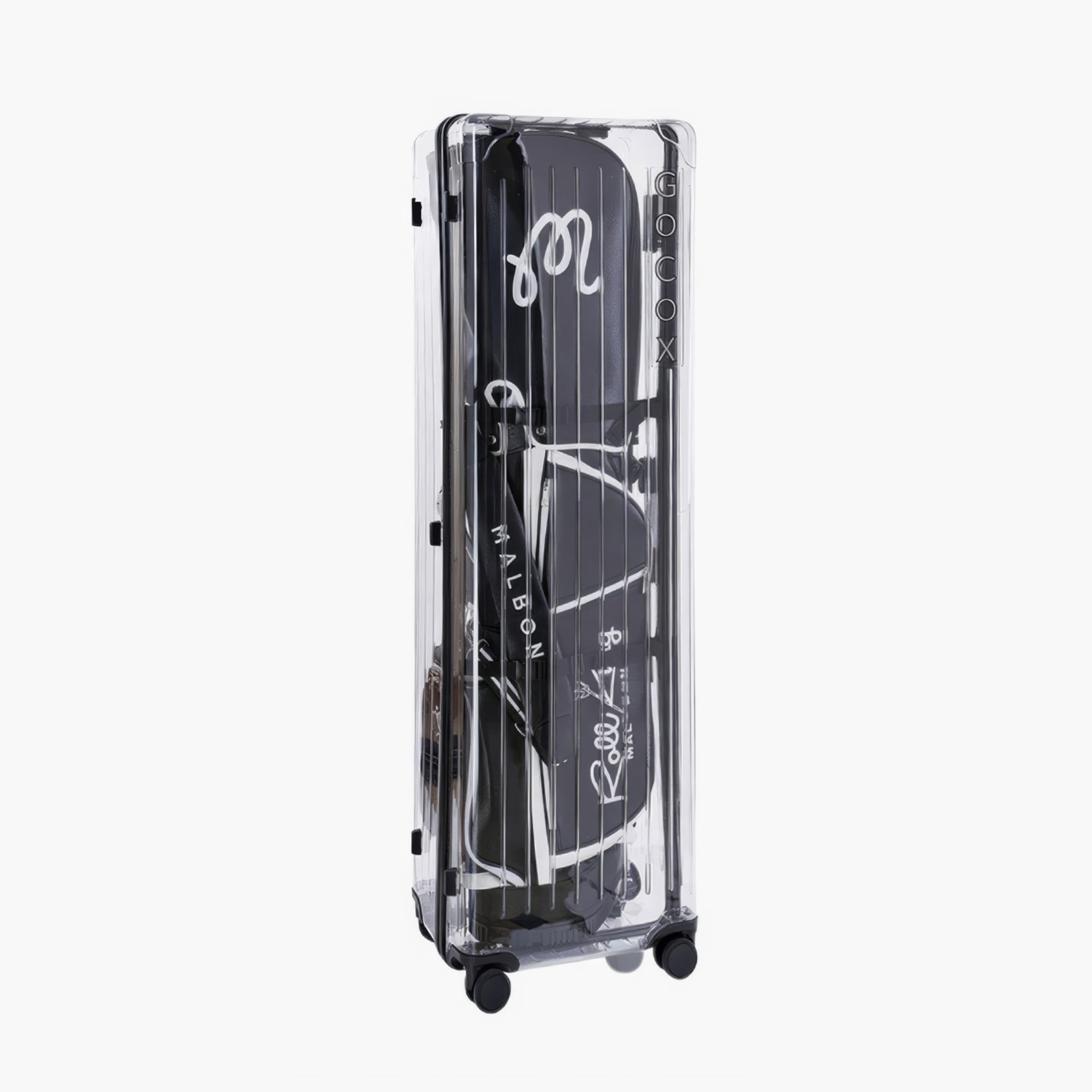 Gocox Golf Travel Case with Wheels - Black | Erthe Golf
