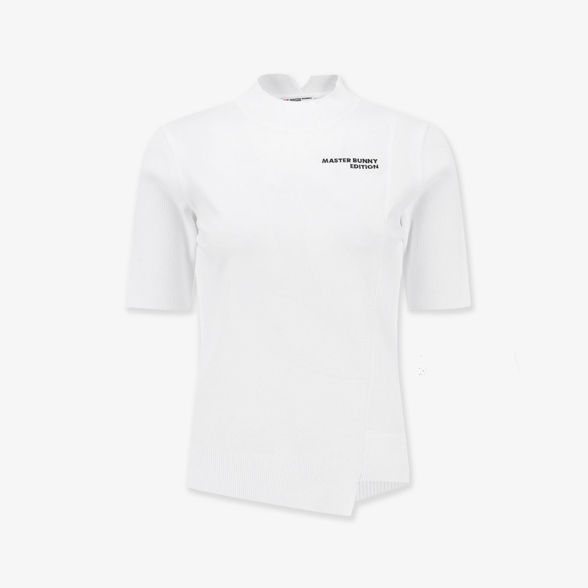 Master Bunny Edition Women's Knit Top - White - Erthe Golf