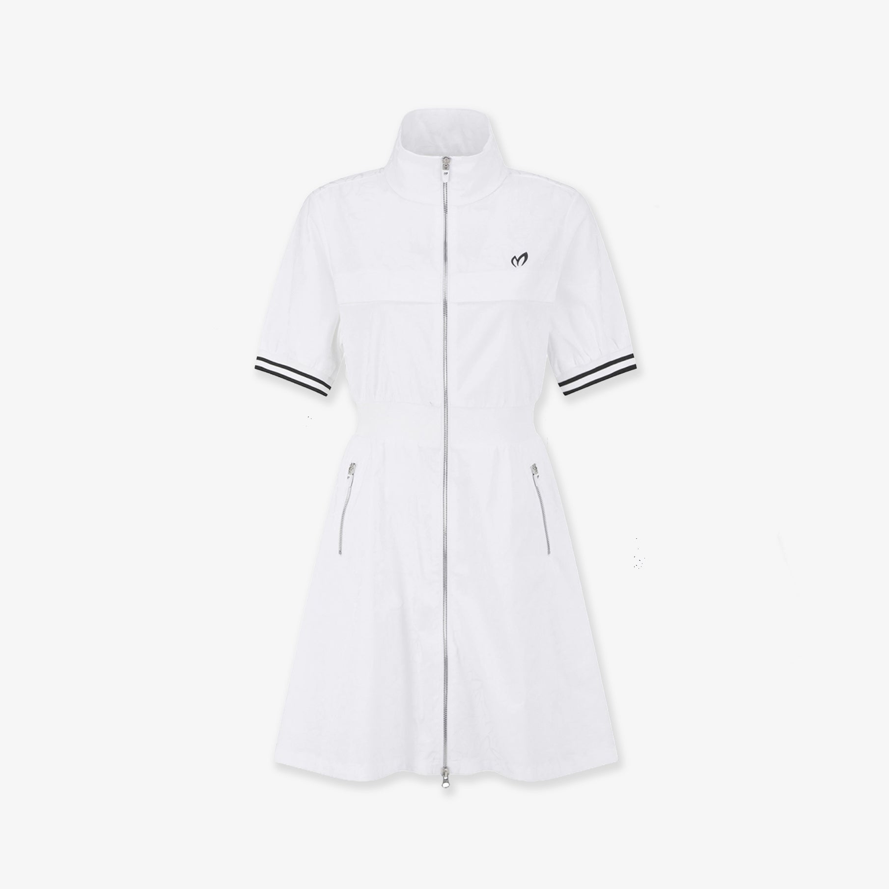 Master Bunny Edition Women's Zip Dress - White - Erthe Golf
