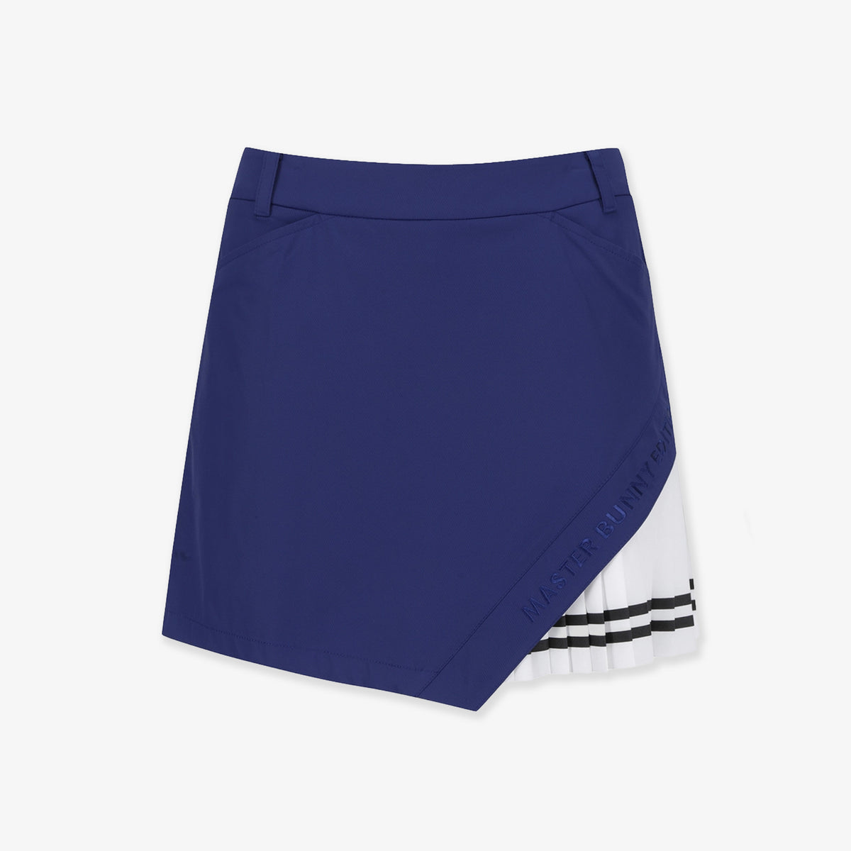 Master Bunny Edition Women's Diagonal Skirt - Blue - Erthe Golf