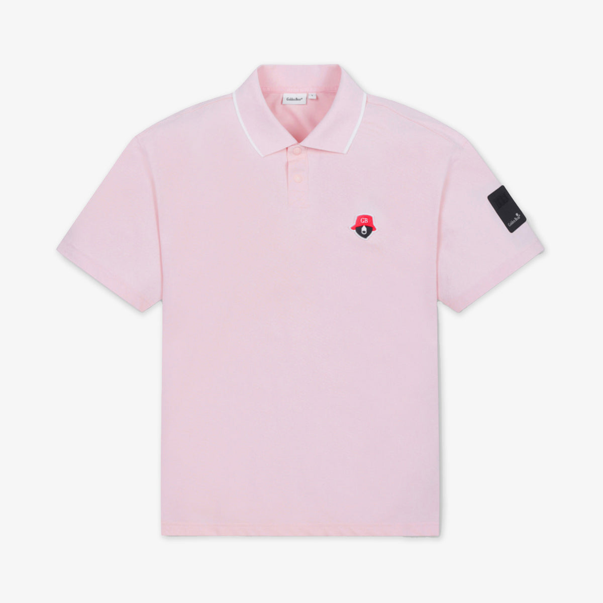 Golden Bear Men's Essential Polo - Pink - Erthe Golf