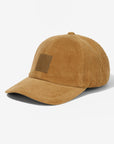 Brown corduroy cap on a light gray background