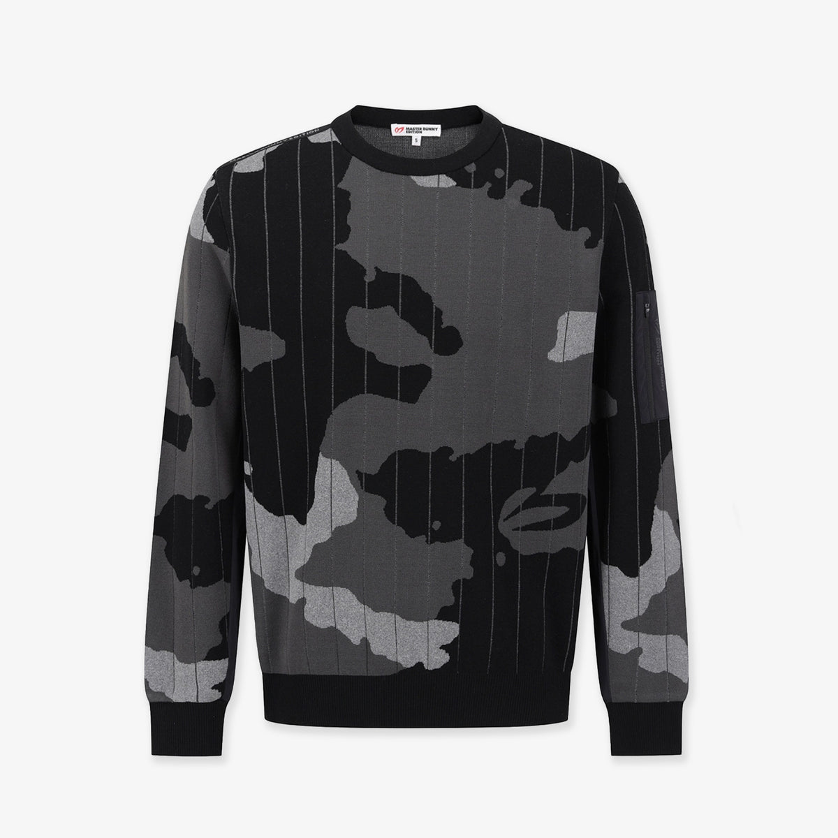 Master Bunny Edition Men's Camo Top - Black - Erthe Golf
