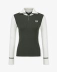 Master Bunny Edition Women Zip Top- Green