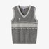Keypote Knitted Vest - Grey