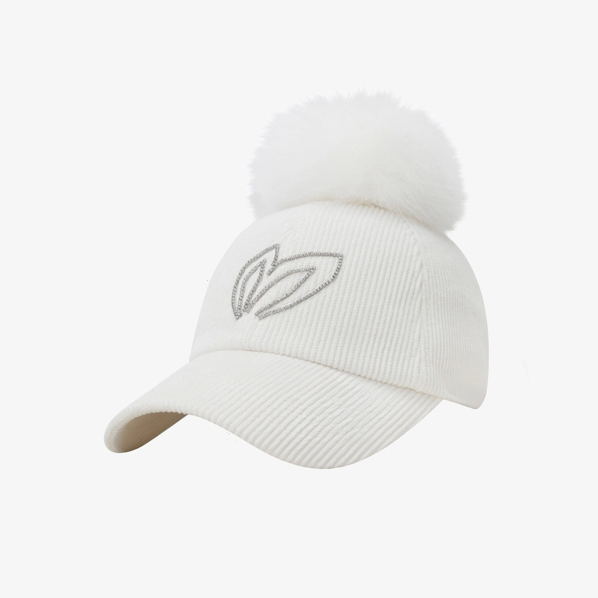 Master Bunny Edition Women's Fur Cap - White - Erthe Golf