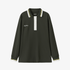 Keypote Long Sleeve Polo Shirt - Forest Green - Erthe Golf