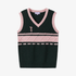 Keypote Knitted Vest - Forest Green