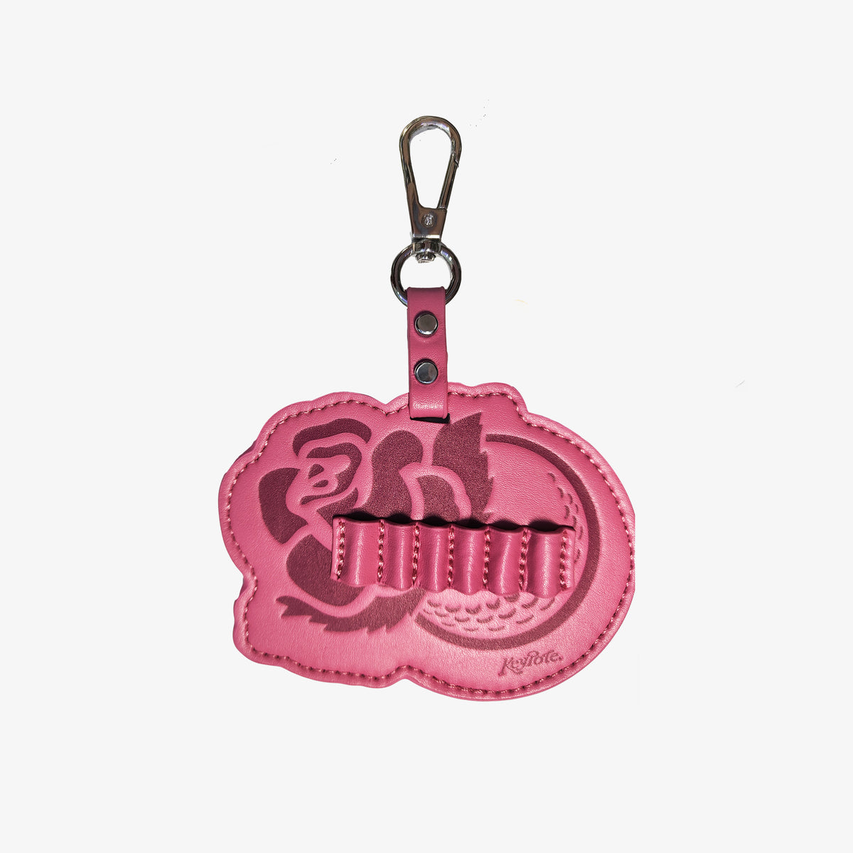 Keypote Tee Holder Keychain Pink - Erthe Golf
