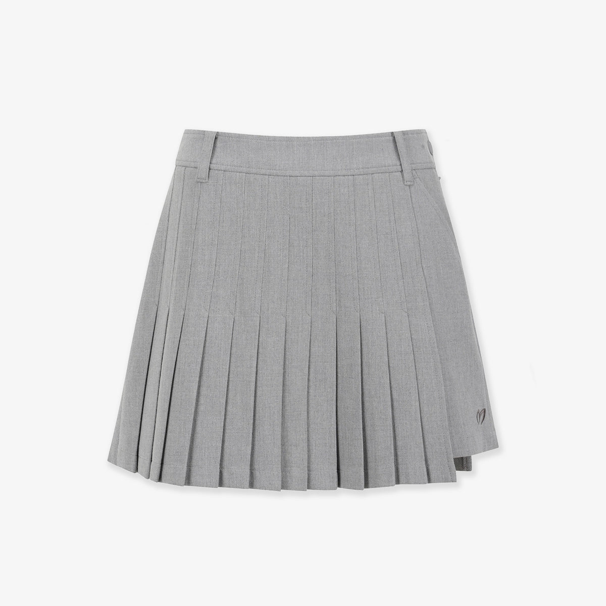 Master Bunny Edition Women's Pleated Skirt - Grey - Erthe Golf