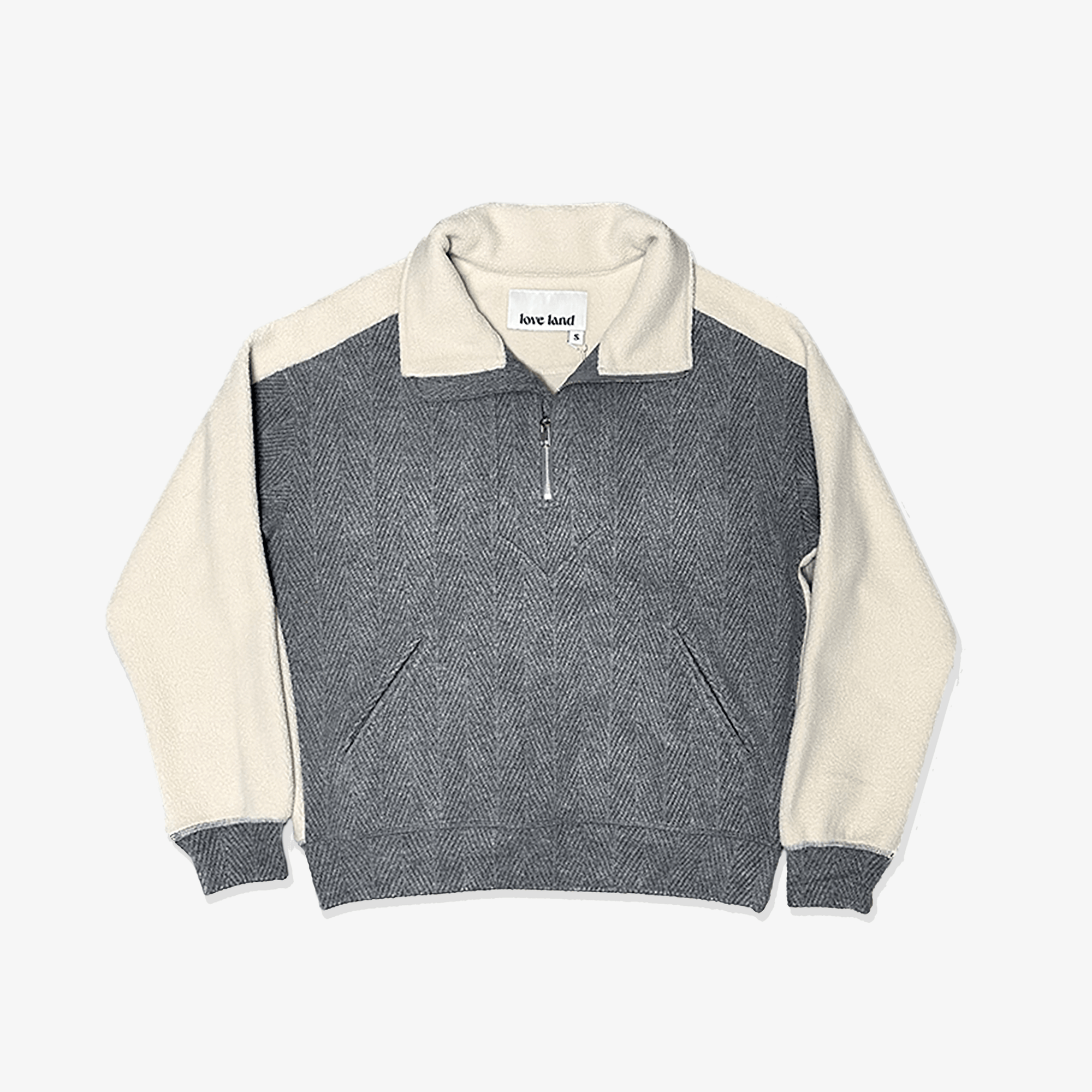 Loveland Men's Sweater - Grey - Erthe Golf
