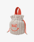 WAAC Smile Ball Pouch - Oatmeal