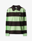 WAAC Women's Stripe Top - Green - Erthe Golf