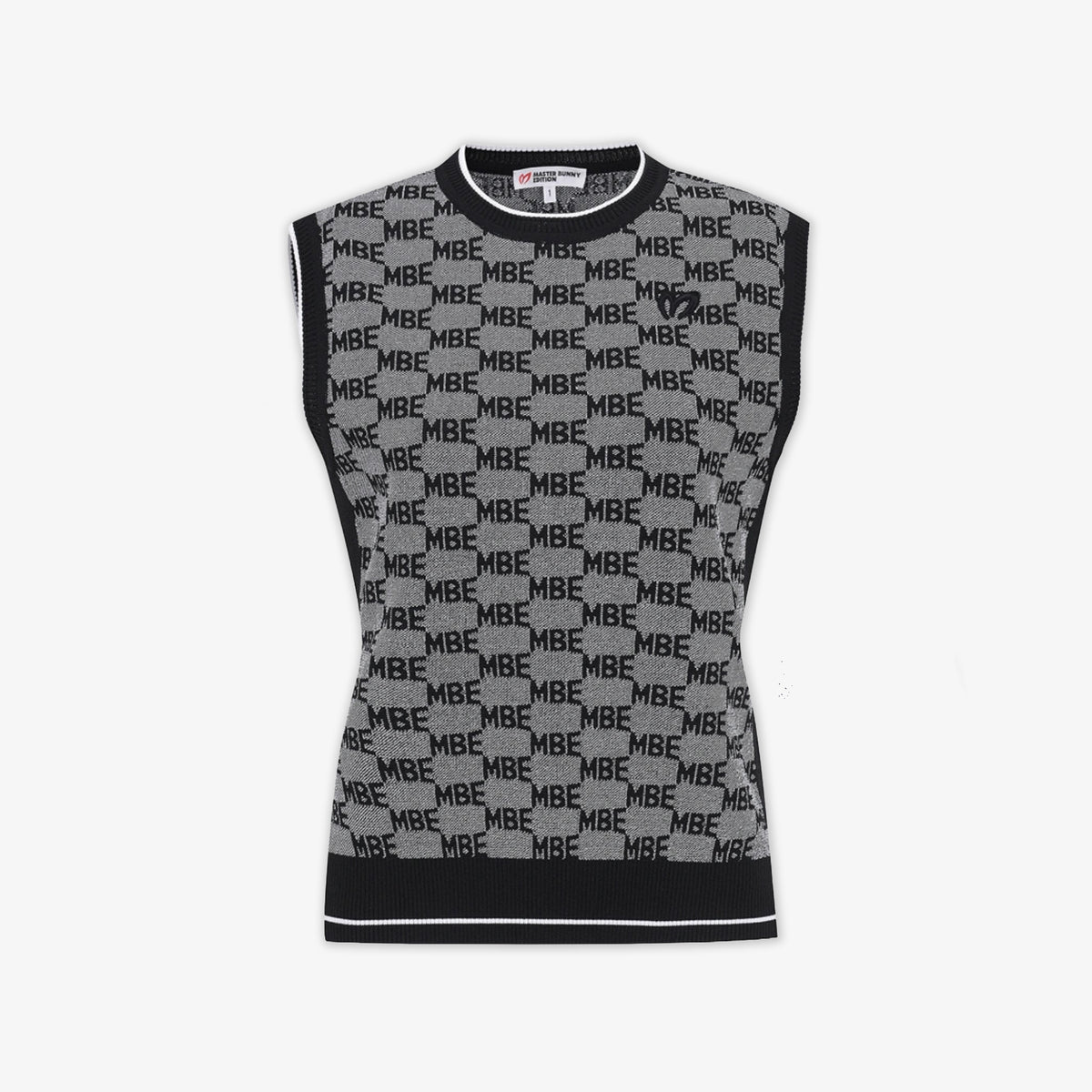 Master Bunny Edition Women's Logo Vest - Black - Erthe Golf