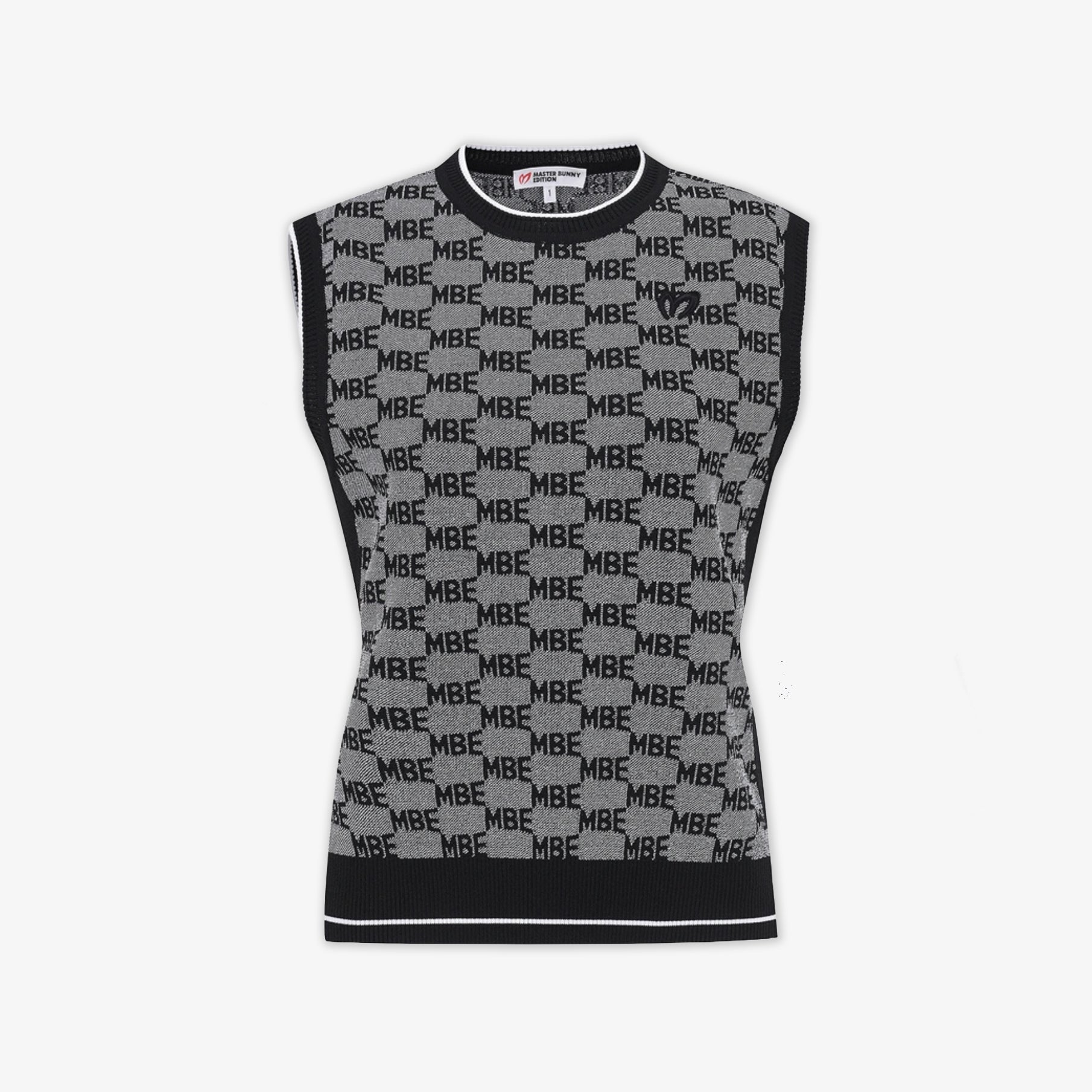 Master Bunny Edition Women's Logo Vest - Black - Erthe Golf