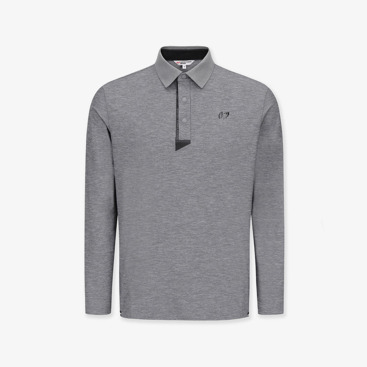 Master Bunny Edition Men's Collar Top - Grey - Erthe Golf