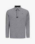 Master Bunny Edition Men's Collar Top - Grey - Erthe Golf