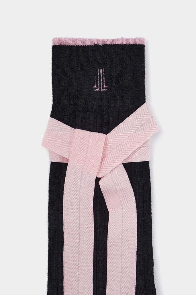 Lanvin Blanc Strap Logo Socks