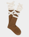 Lanvin Blanc Strap Logo Socks