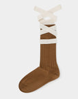 Lanvin Blanc Strap Logo Socks