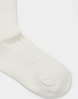 Lanvin Blanc Fur Socks