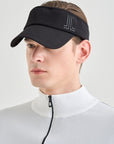 Lanvin Blanc Logo Sun Visor - Black