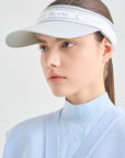 Lanvin Blanc Logo Lettering Sun Visor