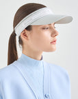 Lanvin Blanc Logo Lettering Sun Visor