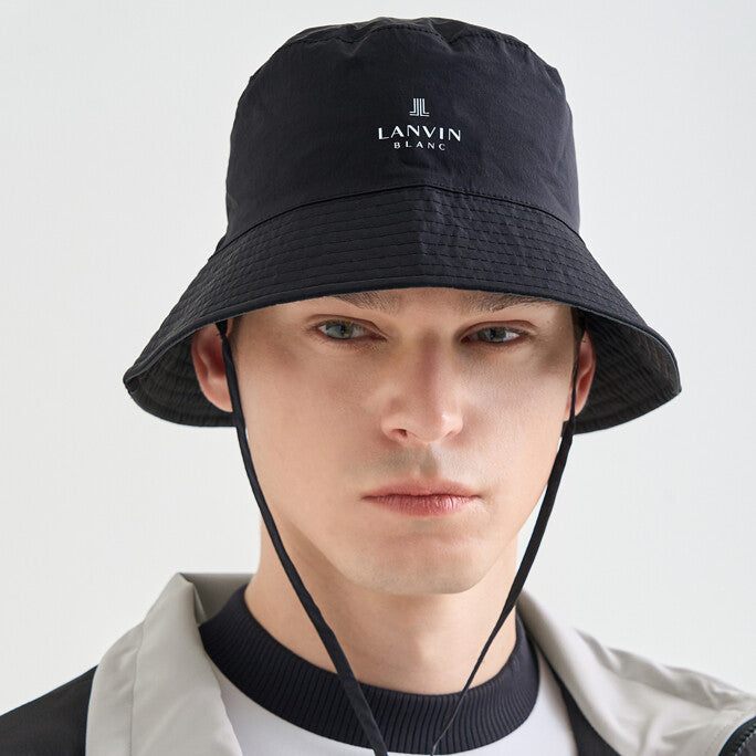 Lanvin Blanc Logo Reversible Bucket Hat – Erthe Concept