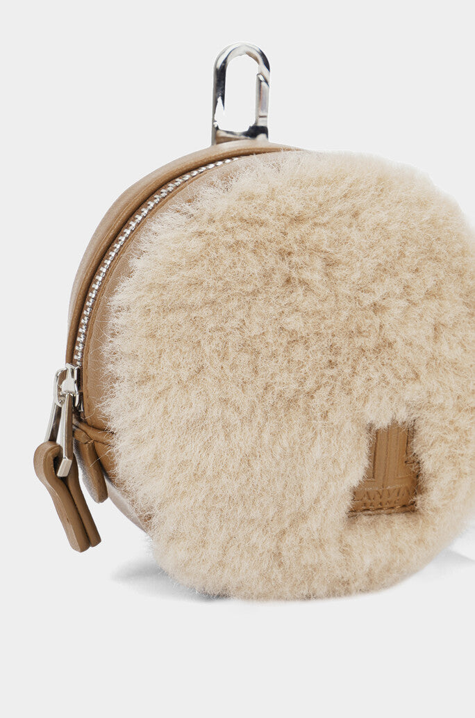 Lanvin Blanc Ball Pouch Bag