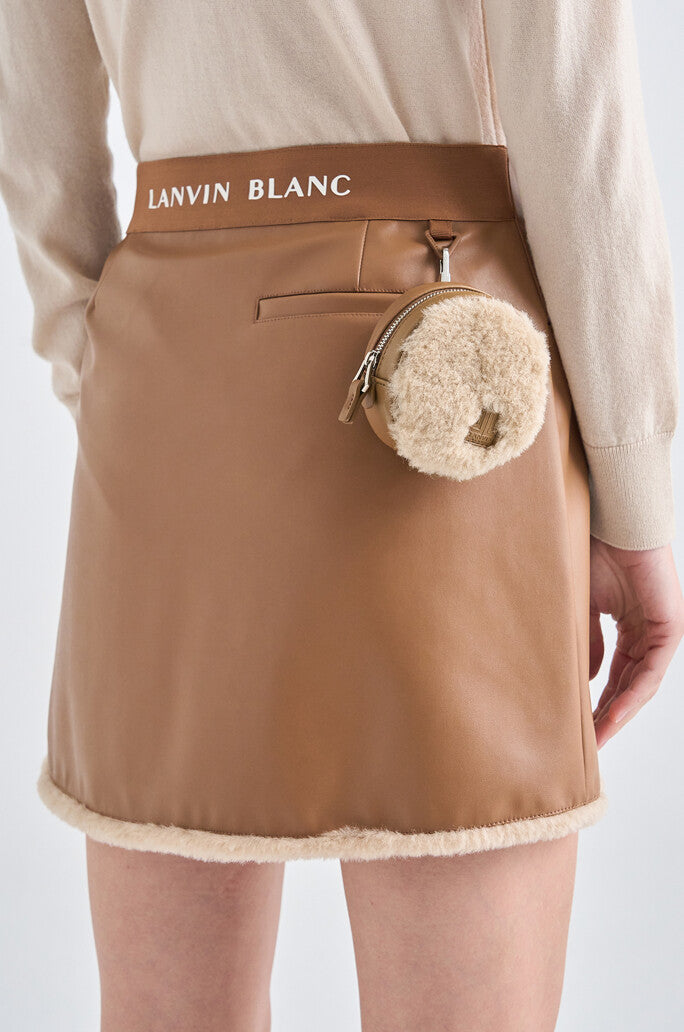 Lanvin Blanc Ball Pouch Bag