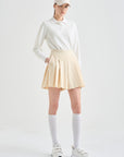 Lanvin Blanc Knit Polo Top