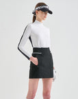 Lanvin Blanc Back Logo Skirt