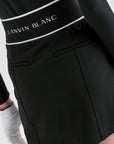 Lanvin Blanc Back Logo Skirt