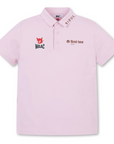 WAAC Kid's Public First Tee Short-Sleeved Polo Pink