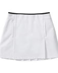 Le Coq Golf Front and Back Inverted Pleated Skirt