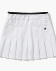 Le Coq Golf Front and Back Inverted Pleated Skirt